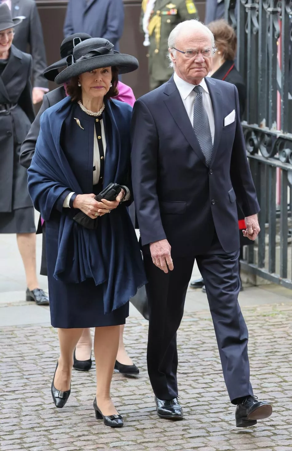 Король Швеции Карл XVI Густав и королева Сильвия