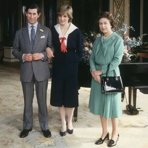 Чарльз, Диана и Елизавета II