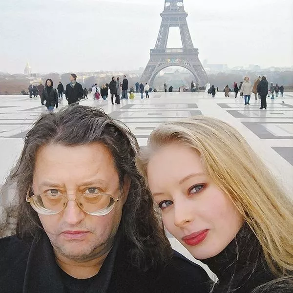 Александр Градский с женой Мариной