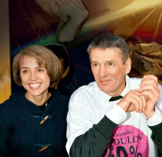 Ксения Алферова с отчимом Александром Абдуловым