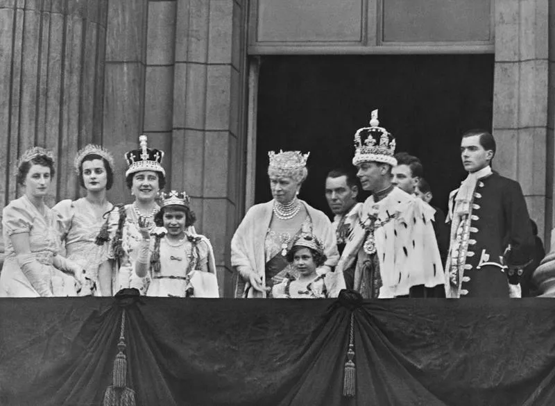 Коронация отца Елизаветы II короля Георга VI