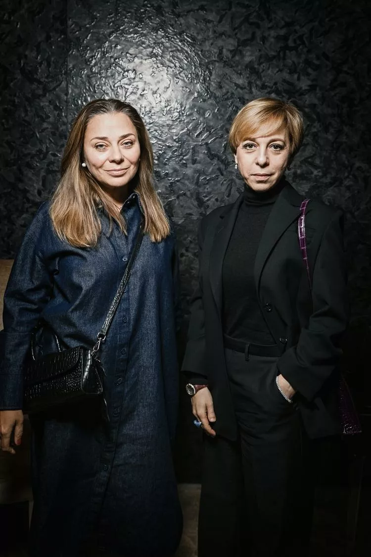 Наталья Лучанинова и Марианна Максимовская