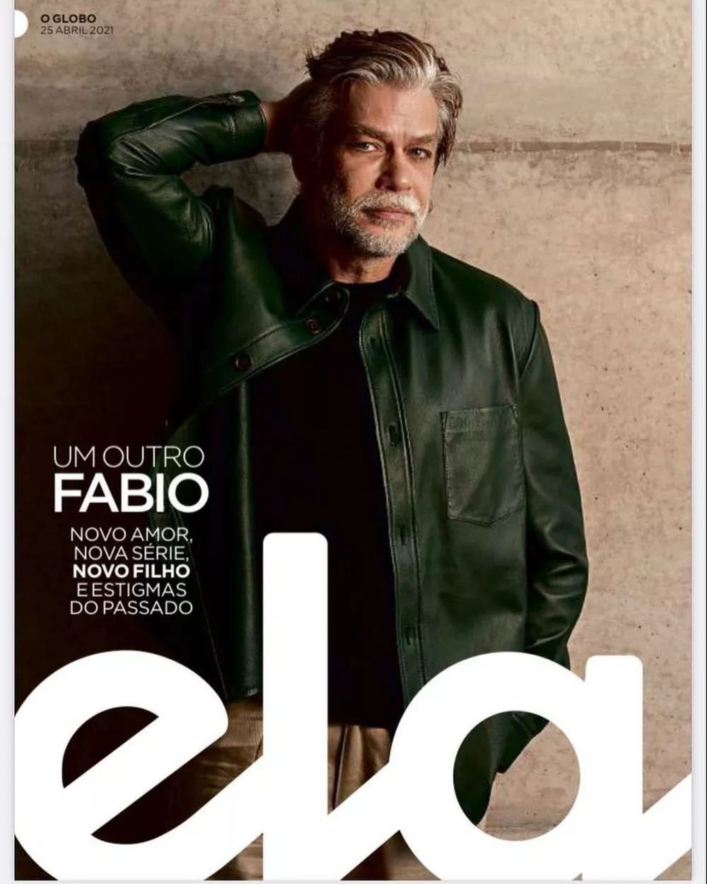 На обложке популярного бразильского журнала 