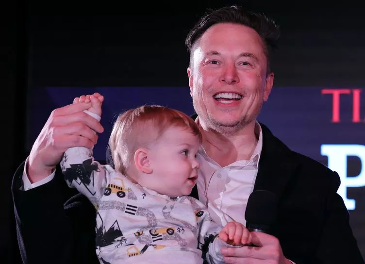 Сила убеждения: Илон Маск пришел на важные переговоры с маленьким сыном