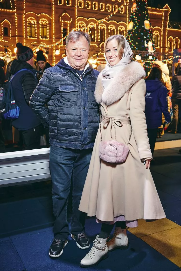 Игорь Бутман с супругой
