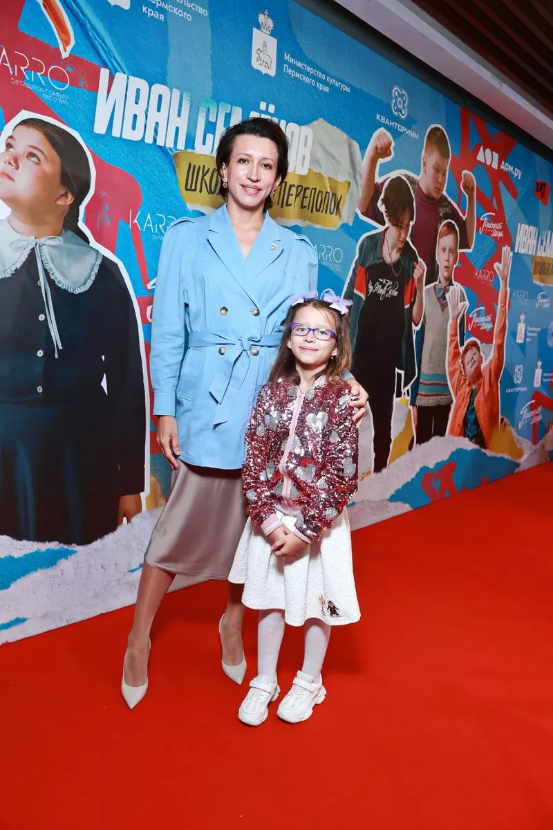 Елена Борщева с дочерью